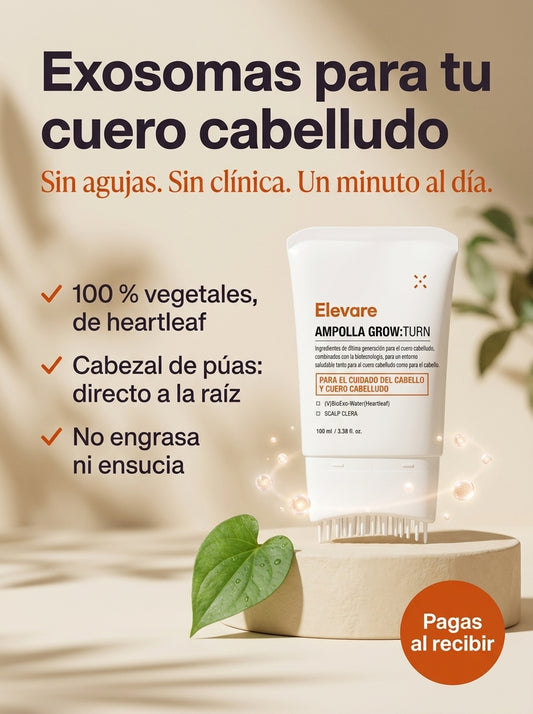 El sérum para el crecimiento del cabello #1 de Corea · Exosomas