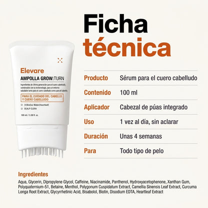 El sérum para el crecimiento del cabello #1 de Corea